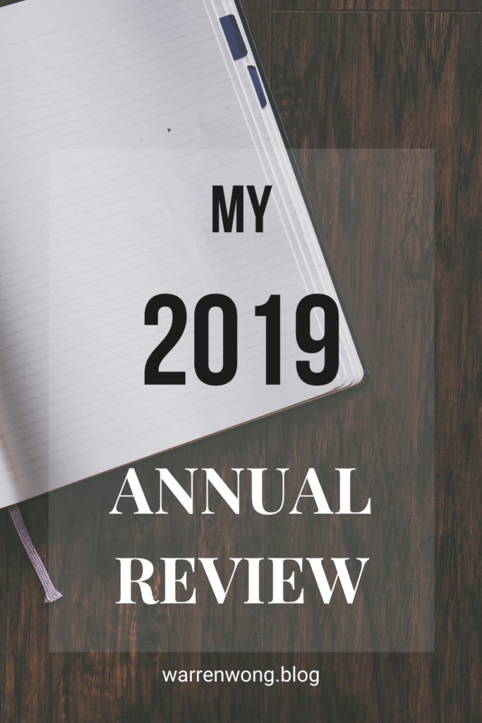 My 2019 Annual Review