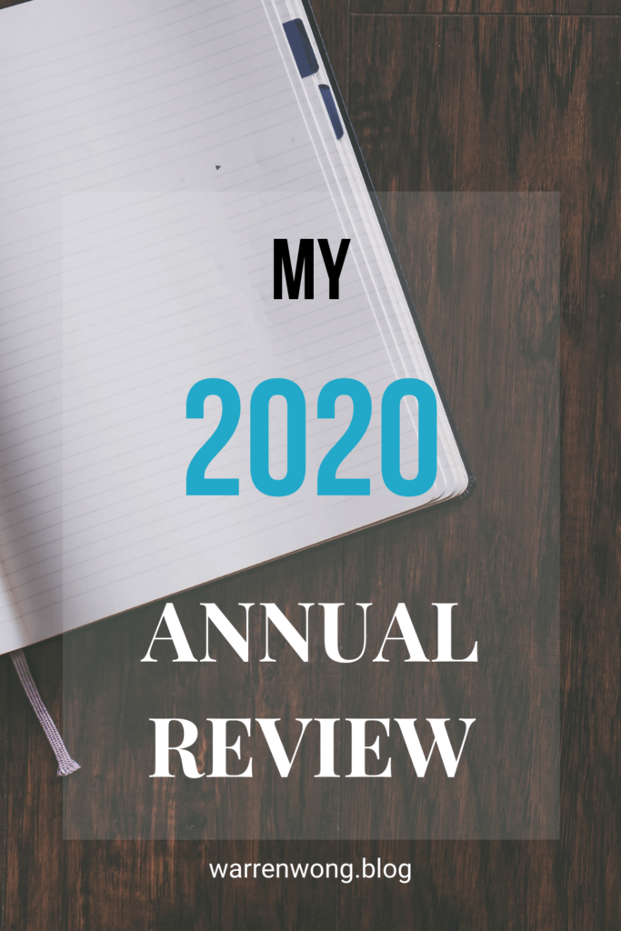 My 2020 Annual Review