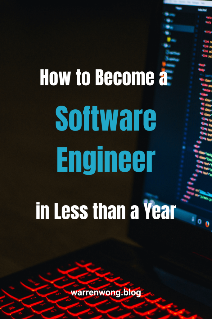 How to become a software engineer in less than a year pinterest